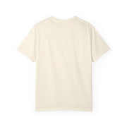 Pete Miller Varsity Tee in Ivory, back view